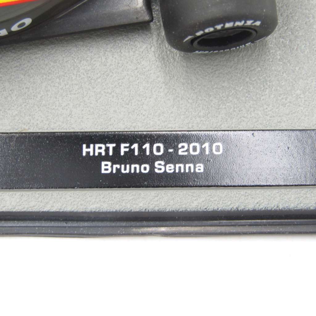 Formula 1 HRT F110 - 2010 die-cast racing model car - #12 Bruno Senna - scale 1/43
