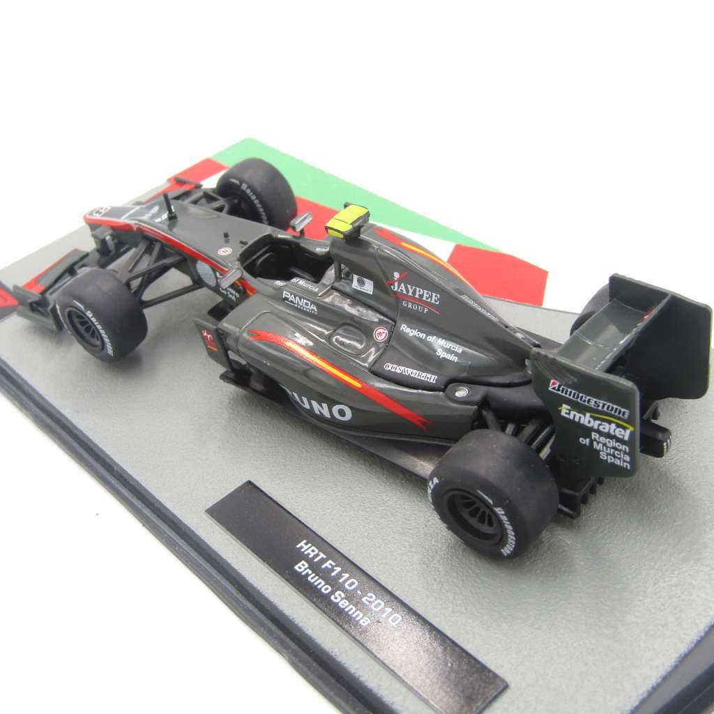 Formula 1 HRT F110 - 2010 die-cast racing model car - #12 Bruno Senna - scale 1/43