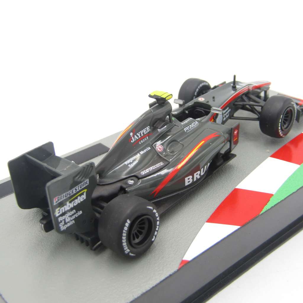 Formula 1 HRT F110 - 2010 die-cast racing model car - #12 Bruno Senna - scale 1/43