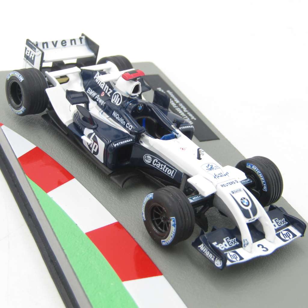 Formula 1 Williams FW26 - 2004 die-cast racing model car - #3 Juan Pablo Montoya - scale 1/43