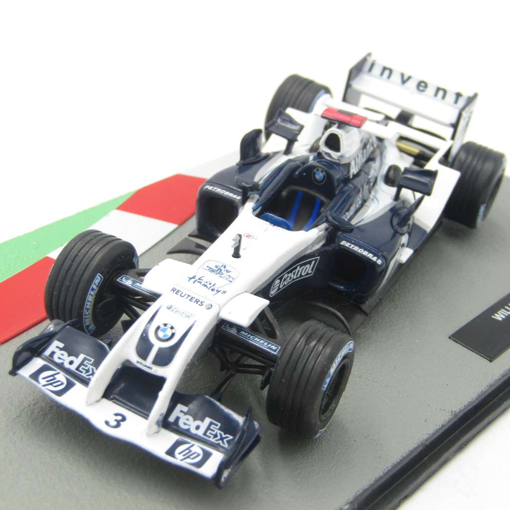 Formula 1 Williams FW26 - 2004 die-cast racing model car - #3 Juan Pablo Montoya - scale 1/43