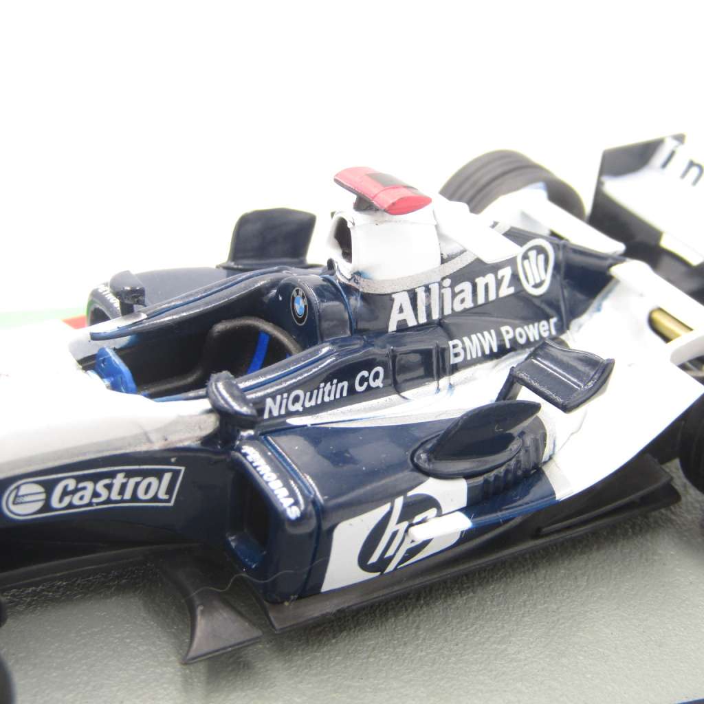 Formula 1 Williams FW26 - 2004 die-cast racing model car - #3 Juan Pablo Montoya - scale 1/43