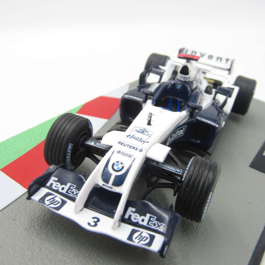Formula 1 Williams FW26 - 2004 die-cast racing model car - #3 Juan Pablo Montoya - scale 1/43