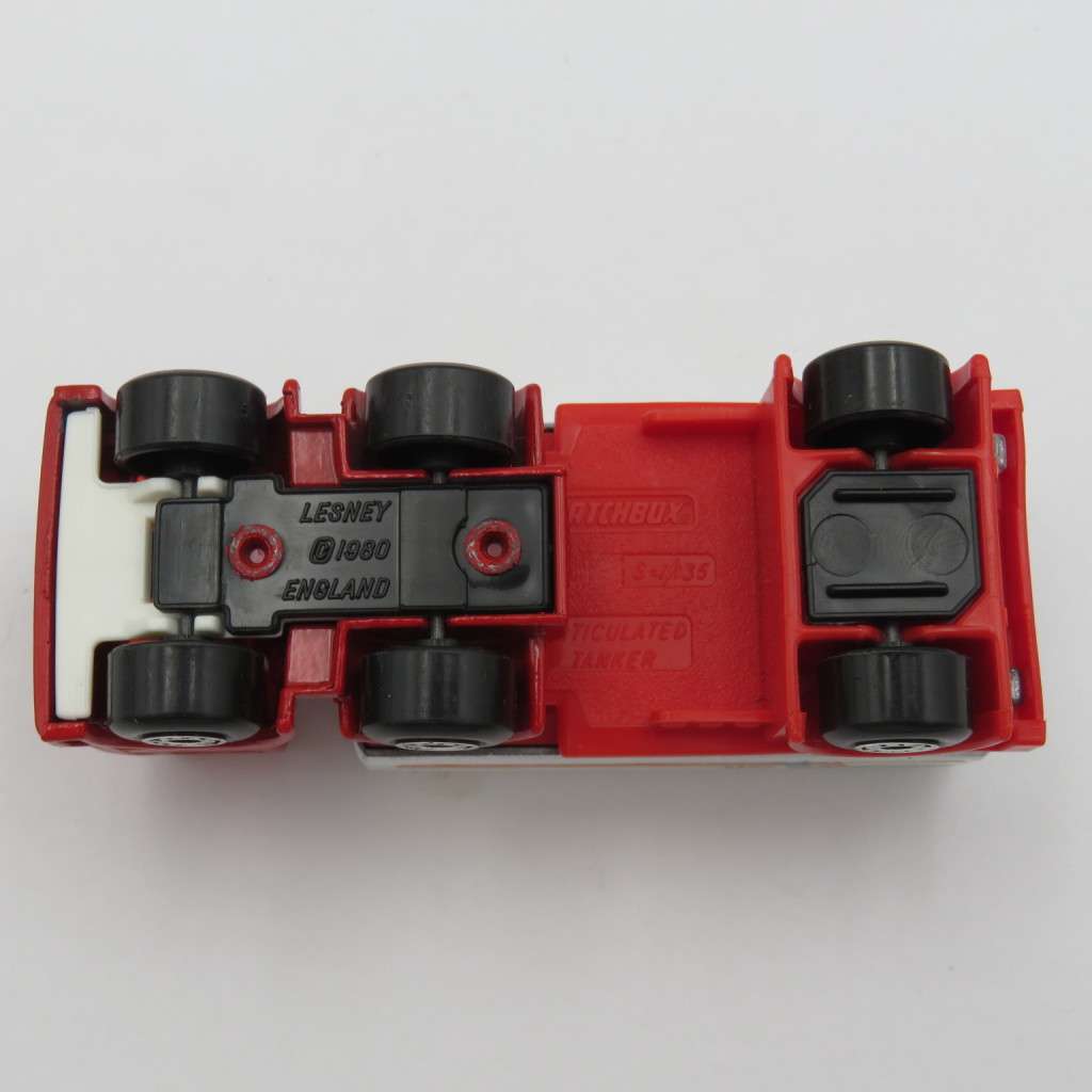 Matchbox Superfast #14 Petrol tanker die-cast toy car - mint boxed