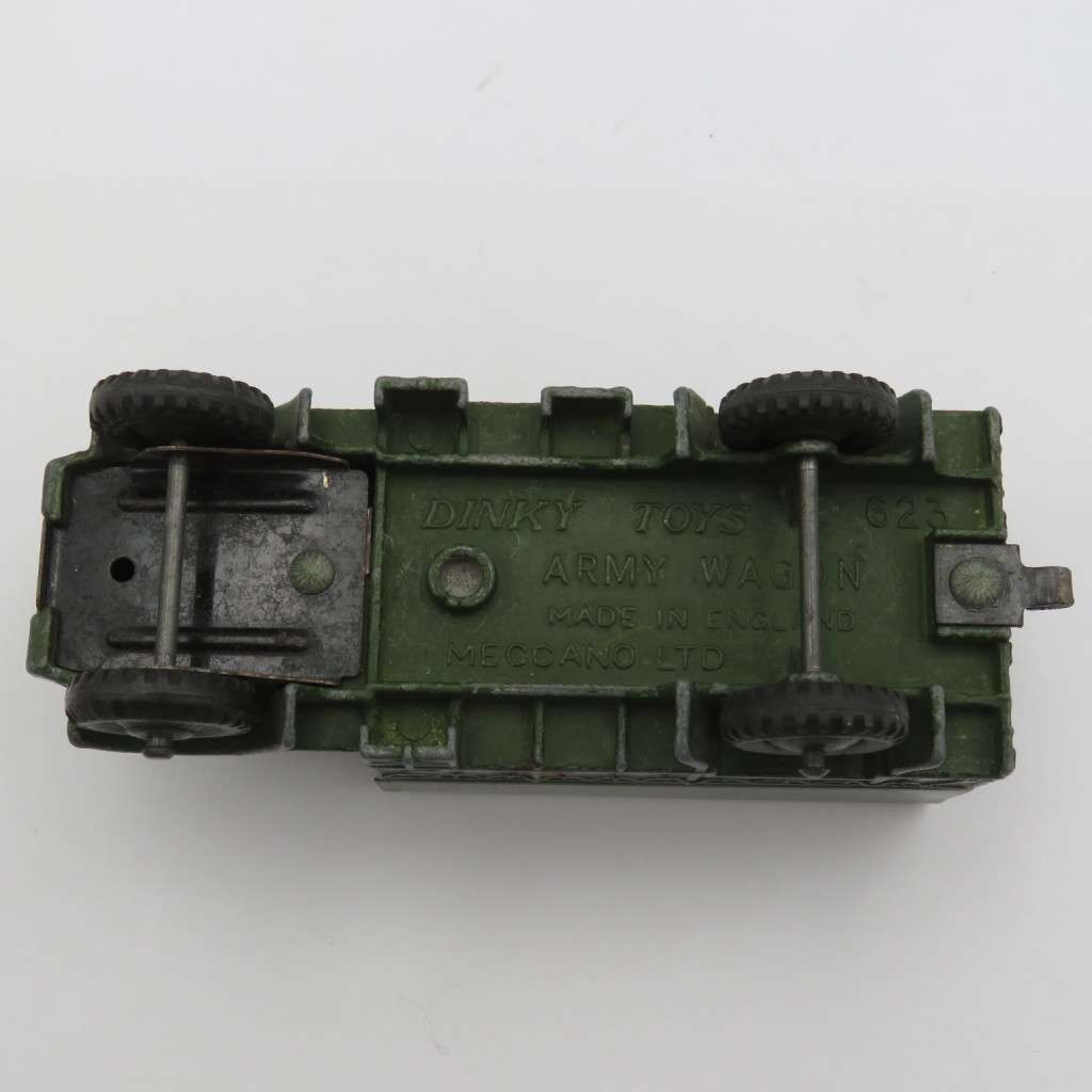 Meccano Dinky Toys #623 Army Wagon die-cast truck