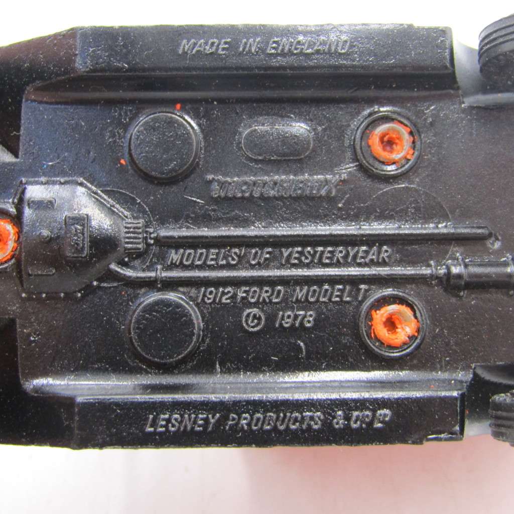 Matchbox 1912 Ford Model T with Hoover advertising logo