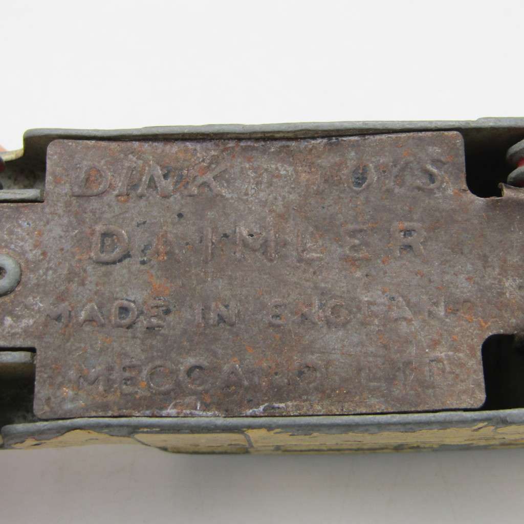 Dinky Toys Daimler Ambulance die-cast toy car - no tyres