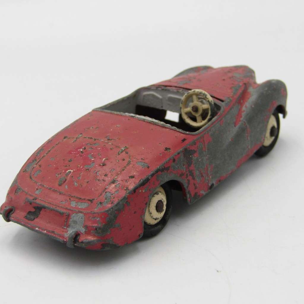 Dinky Toys #107 Sunbeam Alpine die-cast toy car - well used