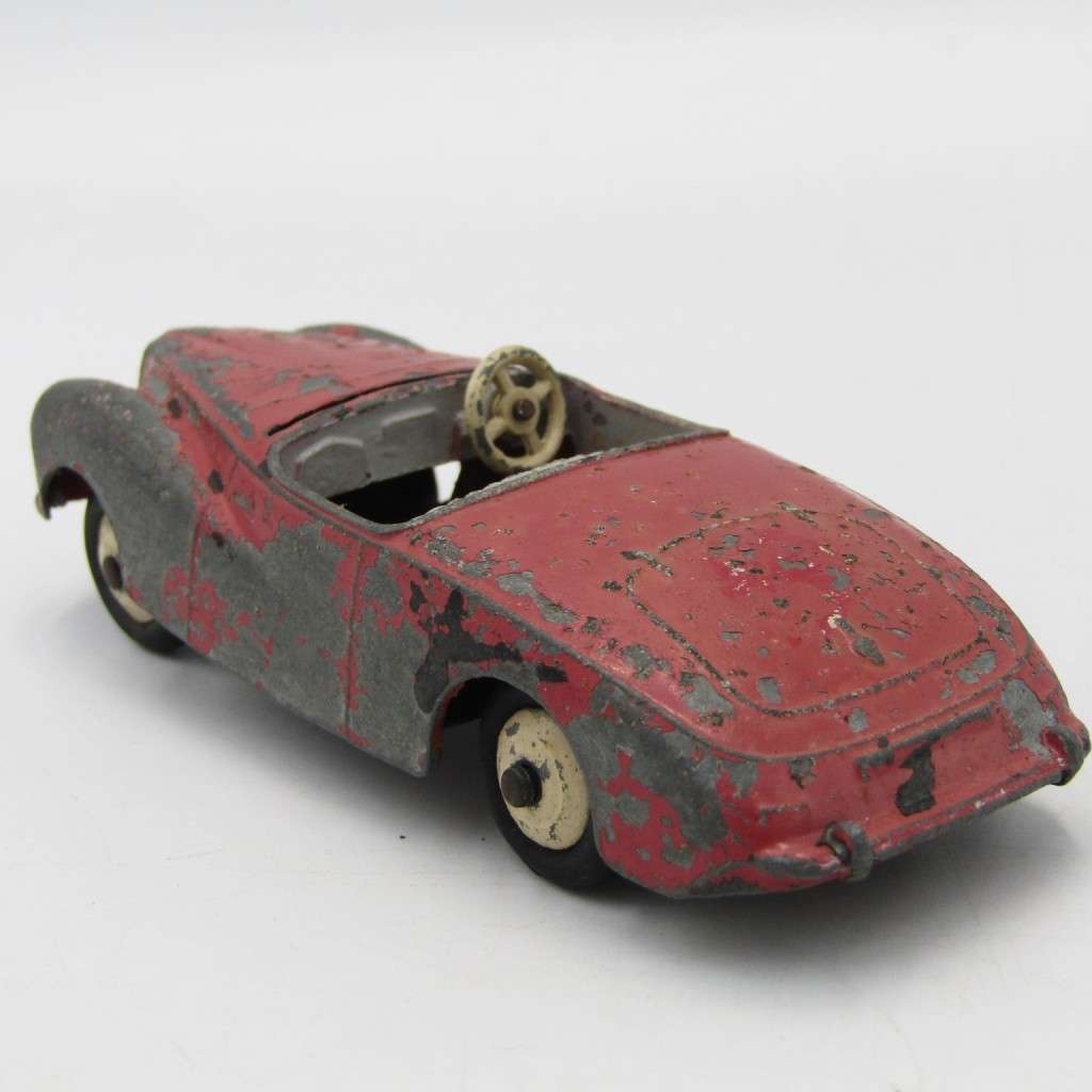 Dinky Toys #107 Sunbeam Alpine die-cast toy car - well used