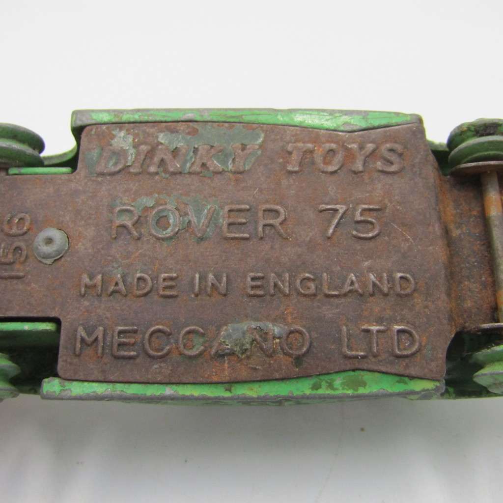 Dinky Toys Rover 75 die-cast toy car - no tyres - repainted