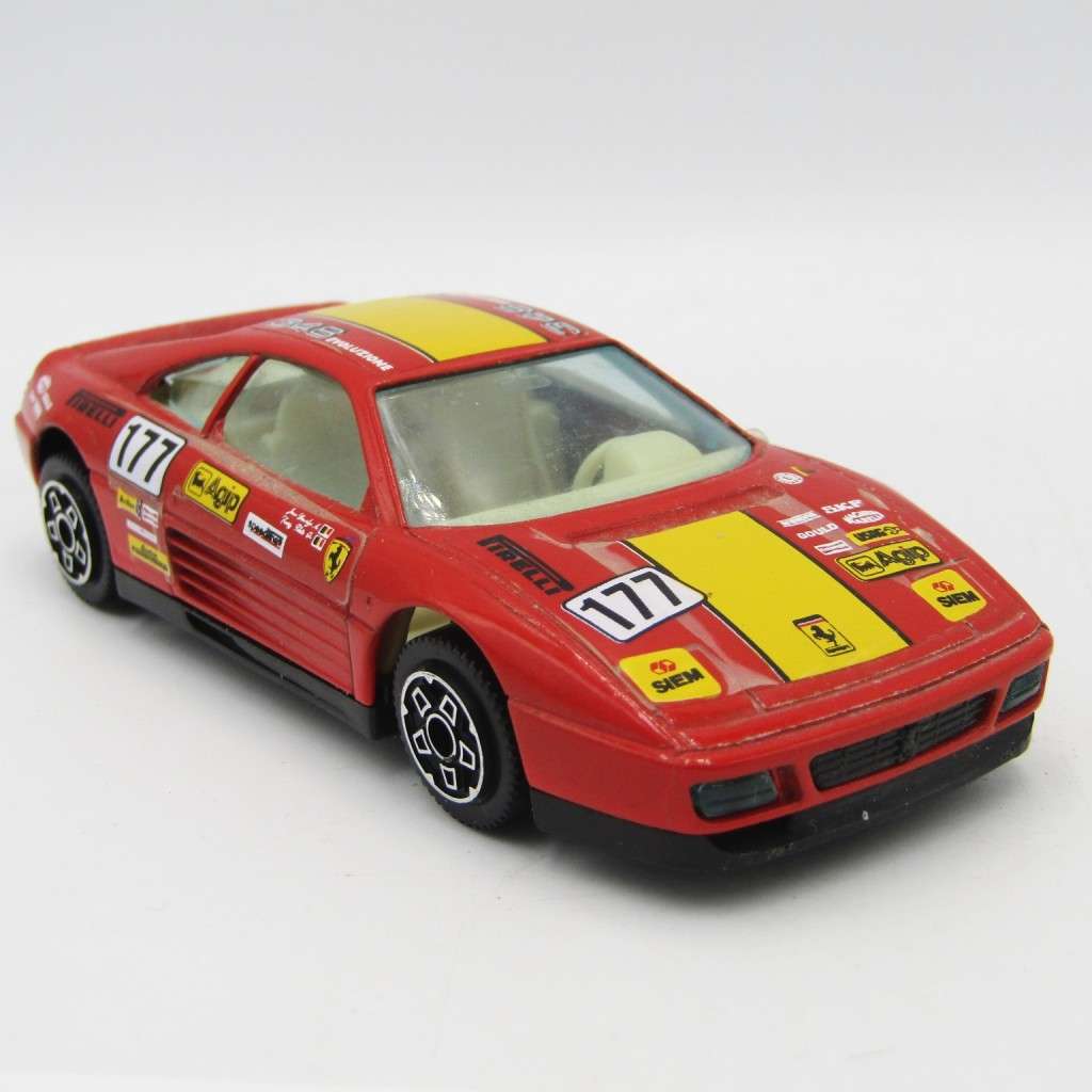Bburago Ferrari 348 tb die-cast racing model car - scale 1/43