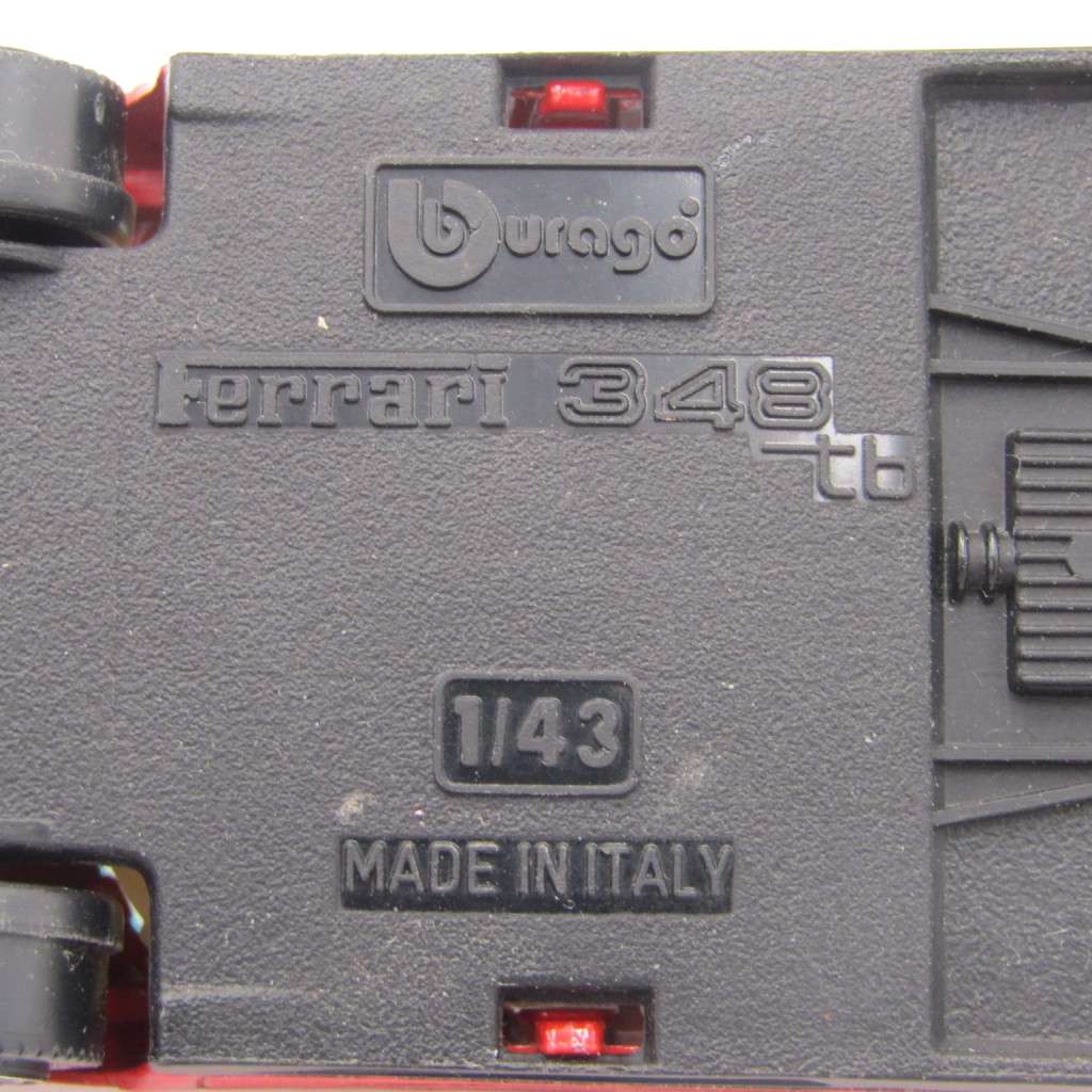 Bburago Ferrari 348 tb die-cast racing model car - scale 1/43