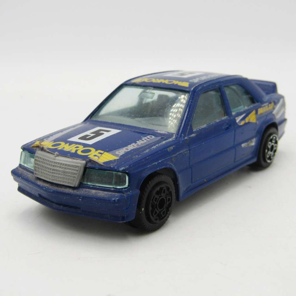 Bburago Mercedes 190 E die-cast racing model car - scale 1/43