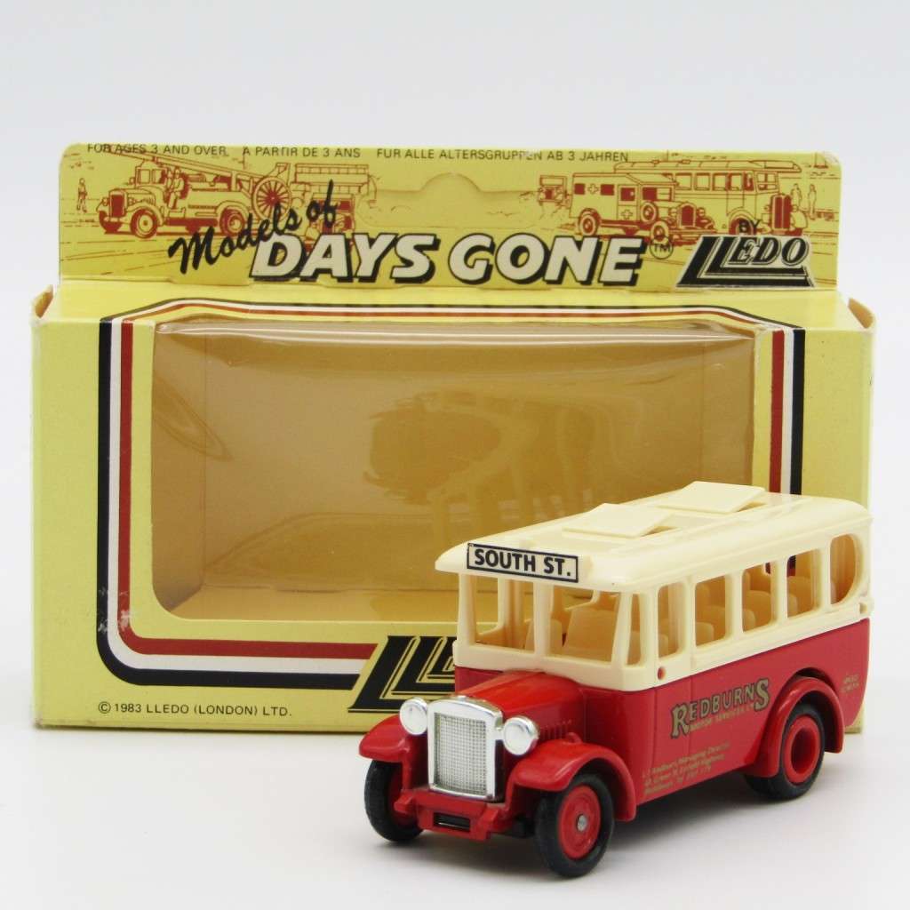 Lledo Dennis Couch Redburns motor services in box