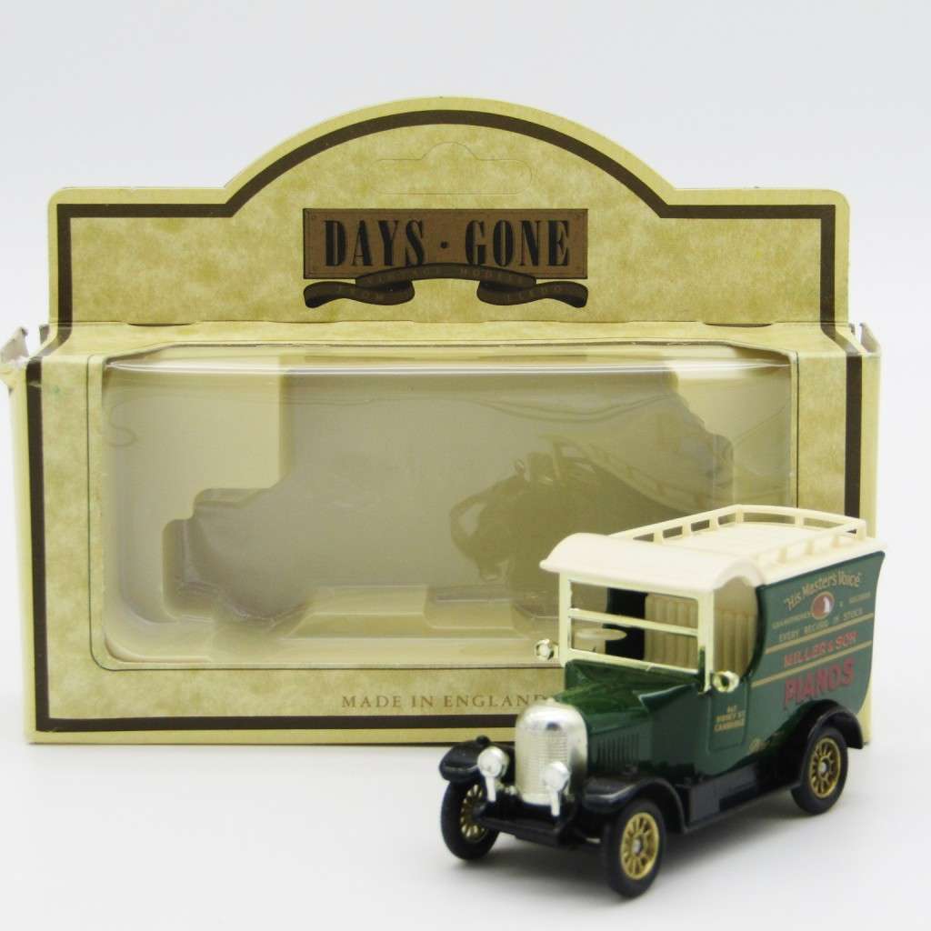 Lledo days gone Bull nose 1926 Morris Van Miller & Son Pianos