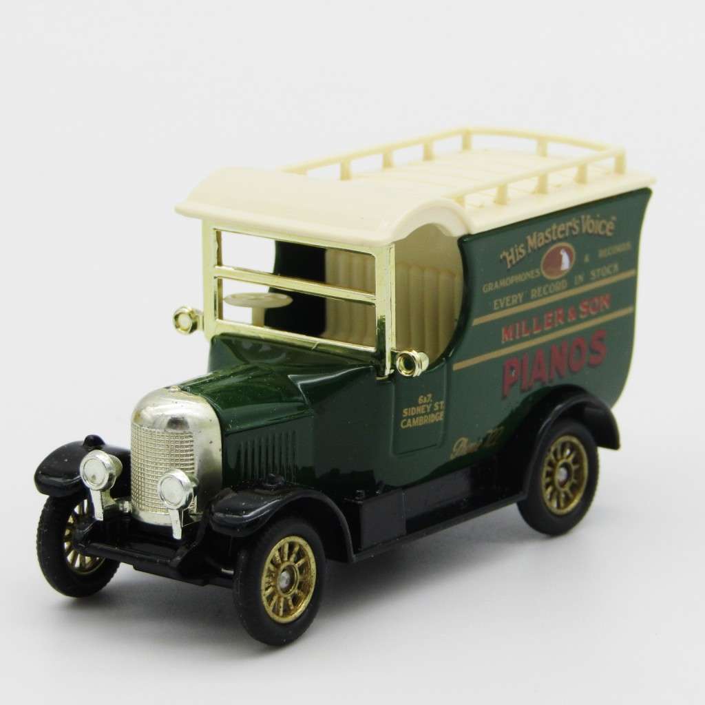 Lledo days gone Bull nose 1926 Morris Van Miller & Son Pianos