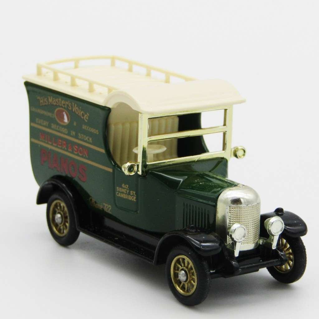 Lledo days gone Bull nose 1926 Morris Van Miller & Son Pianos