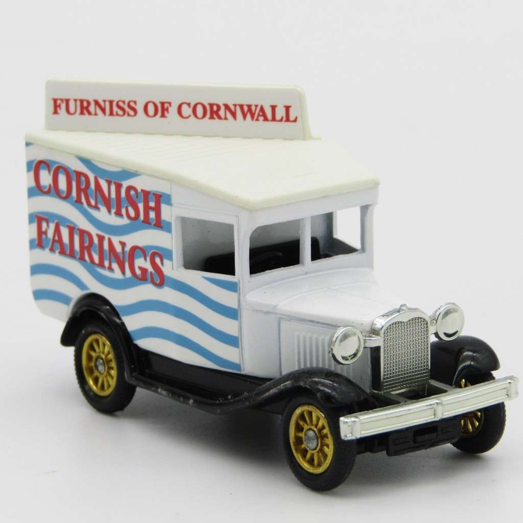Lledo Ford Model A Cornish Fairings delivery van model car in box