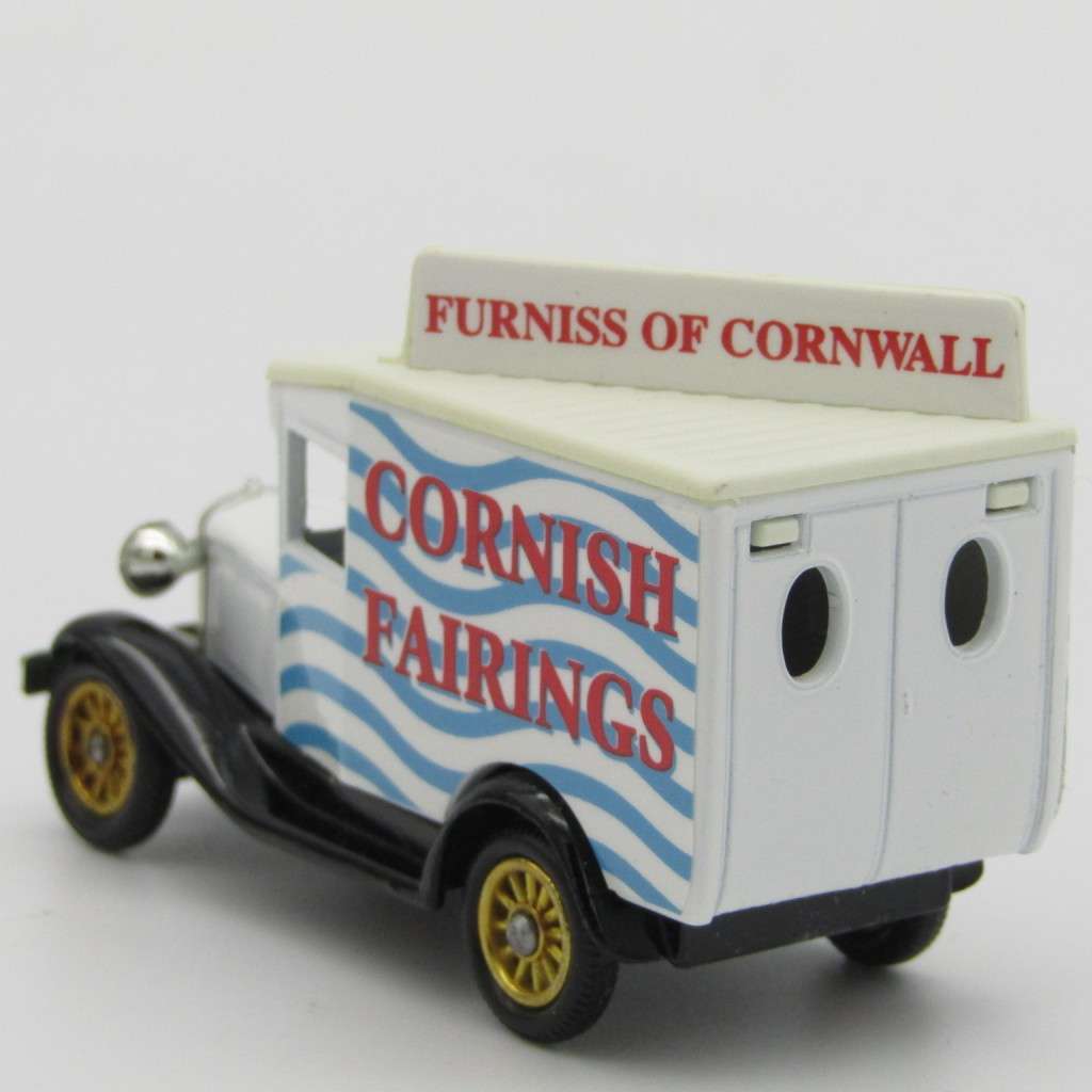 Lledo Ford Model A Cornish Fairings delivery van model car in box
