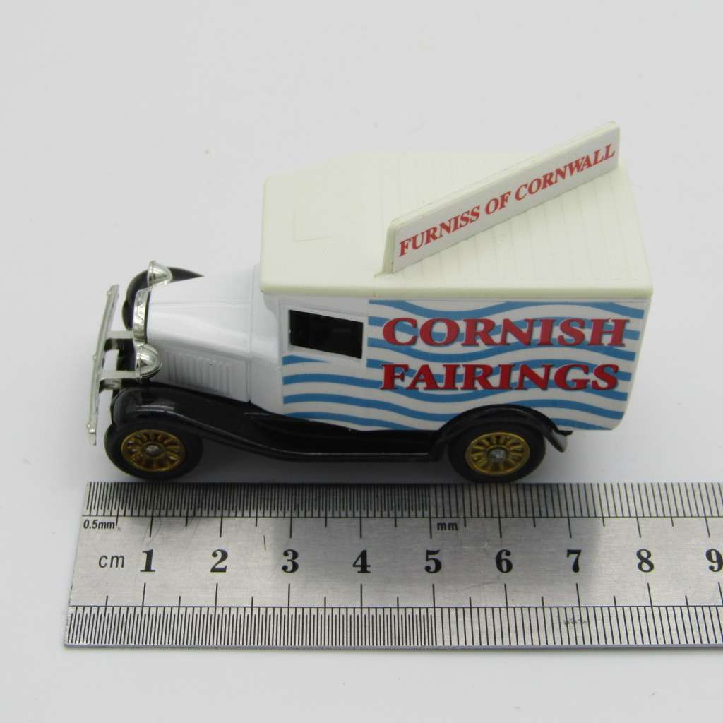 Lledo Ford Model A Cornish Fairings delivery van model car in box