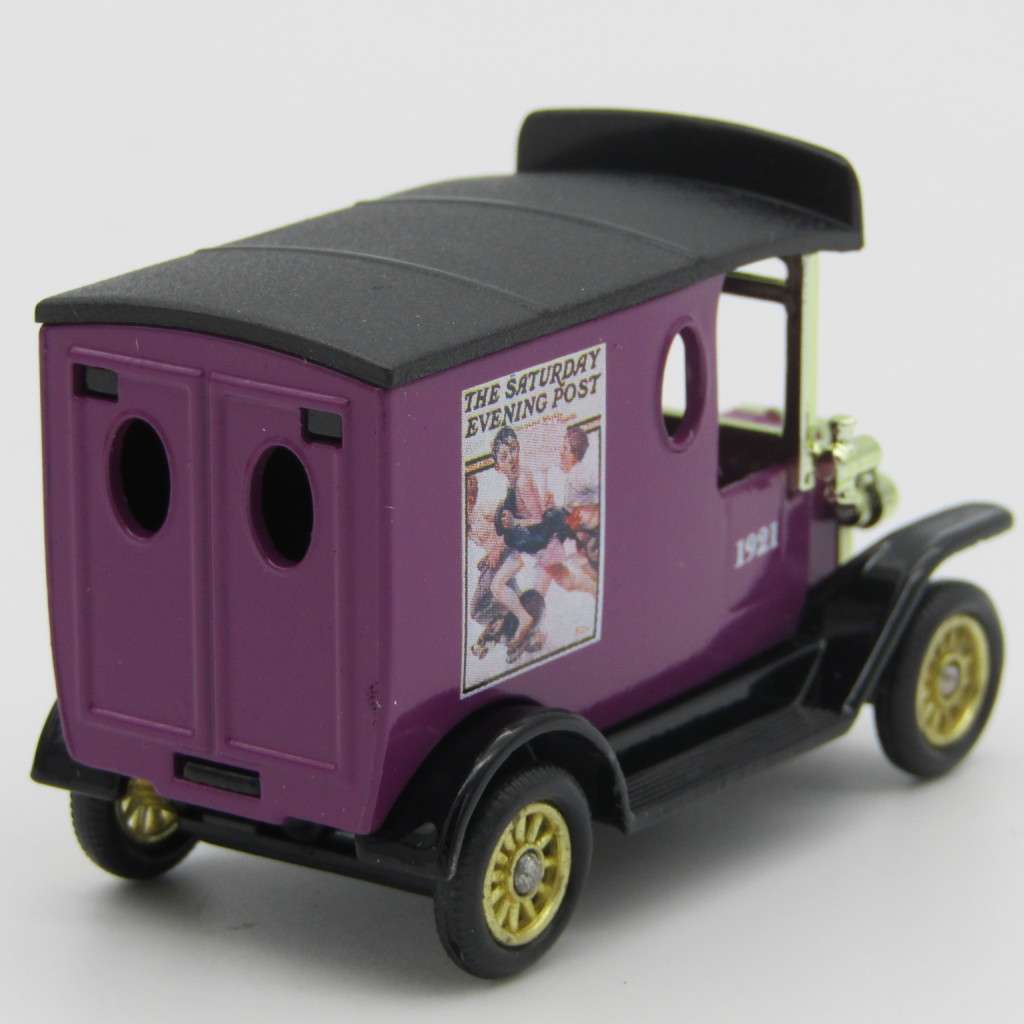 Lledo Ford Model T The Saturday Evening Post delivery van in box