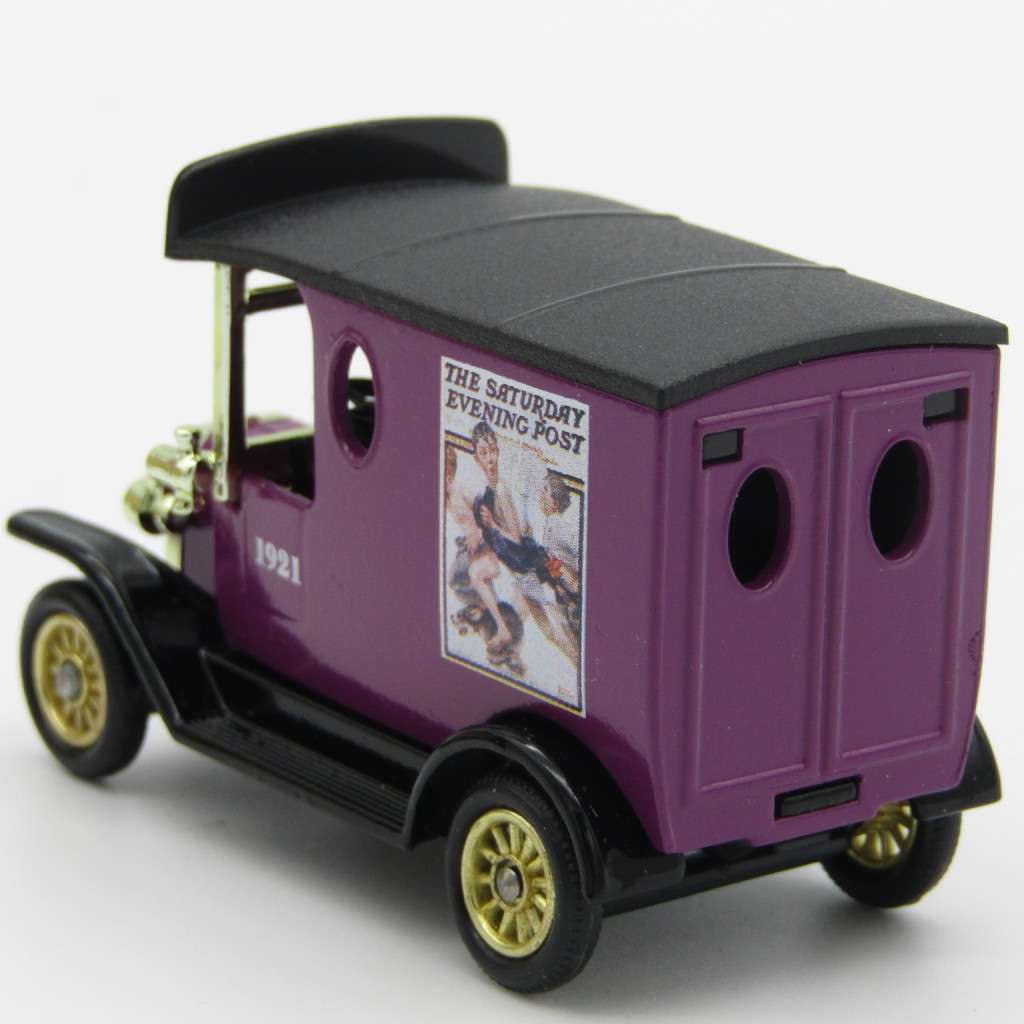 Lledo Ford Model T The Saturday Evening Post delivery van in box