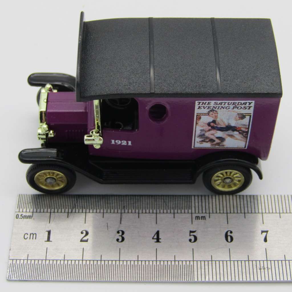 Lledo Ford Model T The Saturday Evening Post delivery van in box