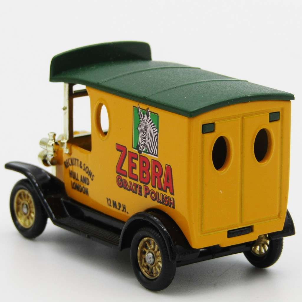 Lledo 1920 Ford Model T Zebra Grate Polish delivery van in box