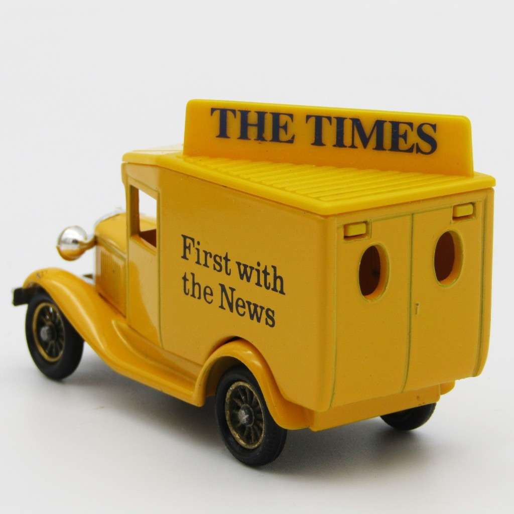 Lledo Ford Model A The Times delivery van model car in box