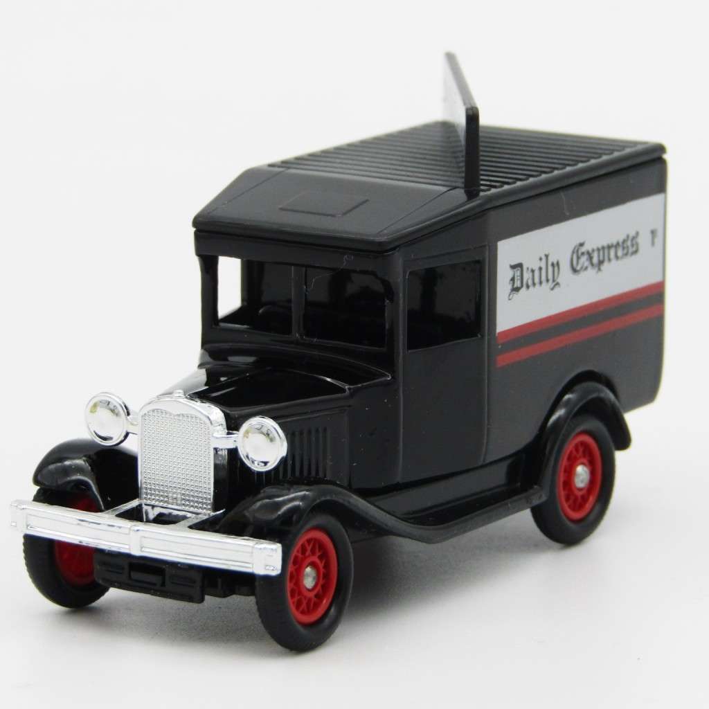 Lledo Ford Model A Daily Express delivery van model car in box