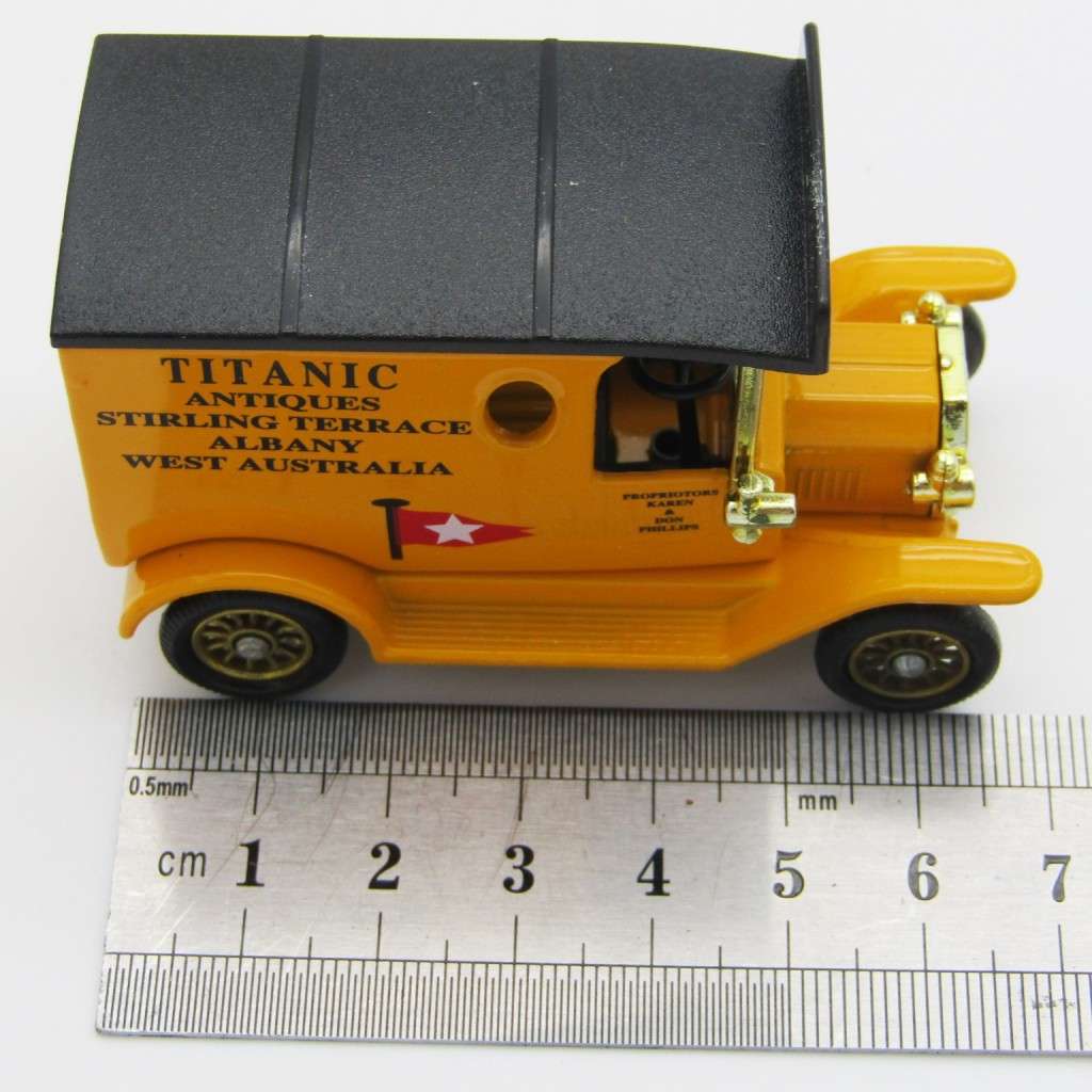 Lledo Ford Model T Titanic antiques delivery van in box