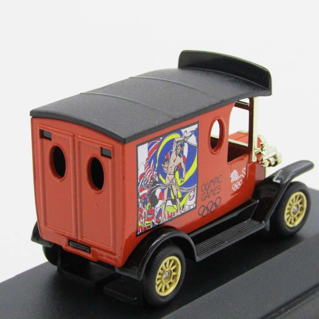 Lledo Ford Model T 1912 Stockholm Olympic games delivery van model car in box