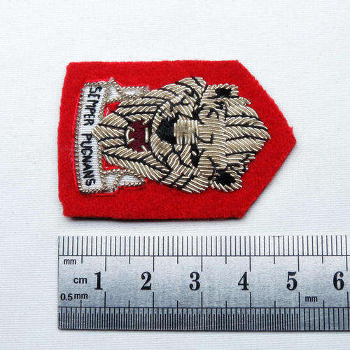 SWA territory reaction forces officers beret badge, red, C761