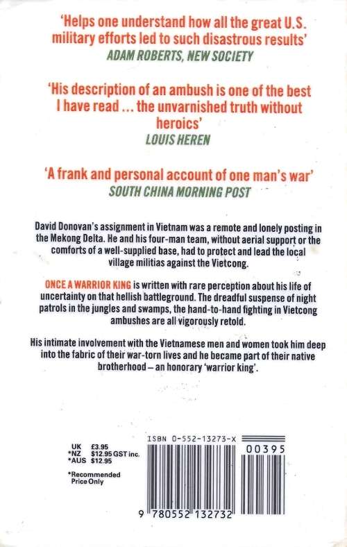 Once a Warrior King - Memories of an Officer in Vietnam