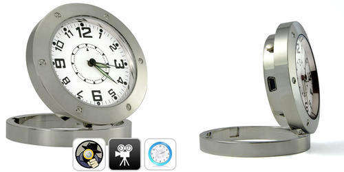 Spy Camera - The Perfect Nanny Cam Spy ClockMotion Detection
