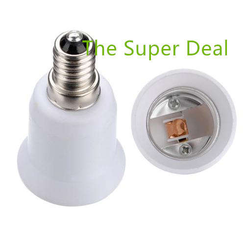 E14 to E27 Light Lamp Bulb Adapter Converter