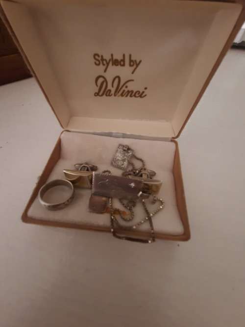 Vintage silver  jewellery cufflinks and ect..
