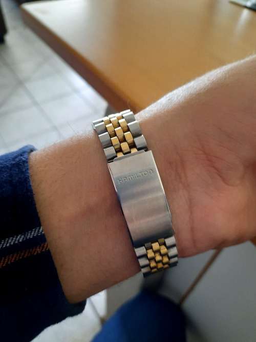 Vintage Hamilton masterpiece mens watch plus box and warranty manual