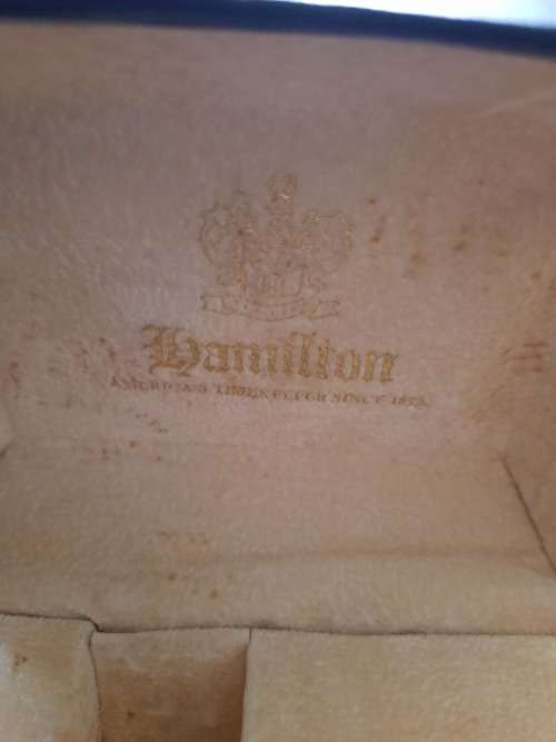 Vintage Hamilton masterpiece mens watch plus box and warranty manual