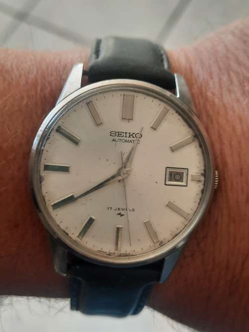 vintage seiko automatic men's watch