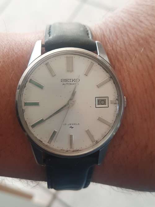 vintage seiko automatic men's watch