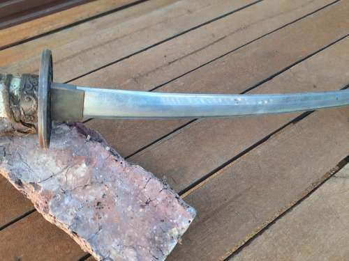 vintage Chinese sword