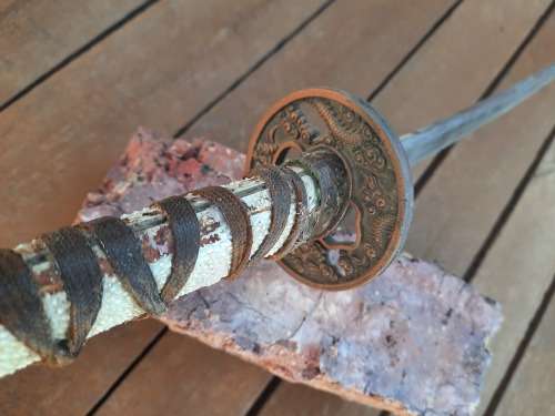 vintage Chinese sword