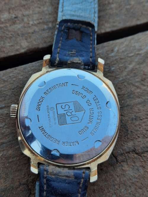 vintage men's Oris watch