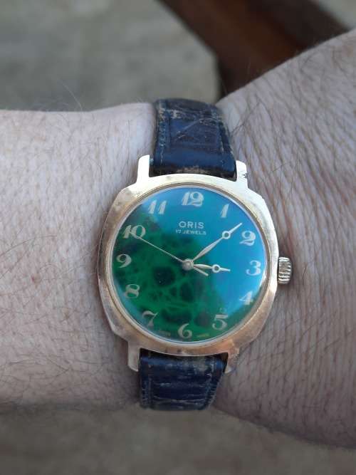 vintage men's Oris watch
