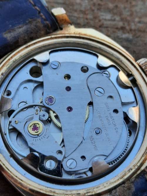 vintage men's Oris watch