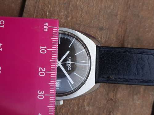 vintage men's lanco automatic watch