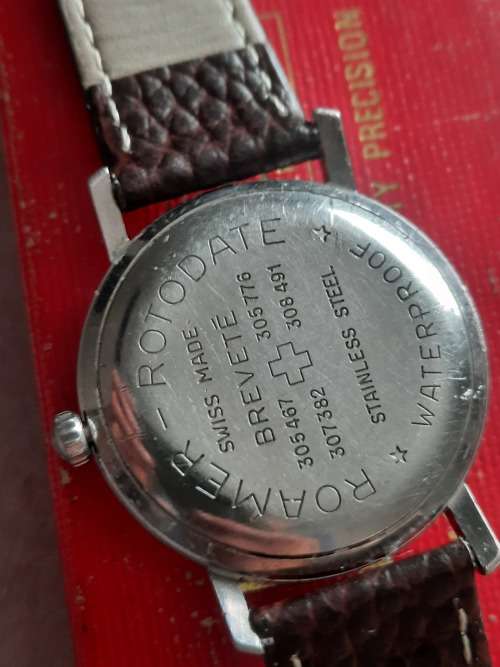 vintage men's Roamer rotodate automatic