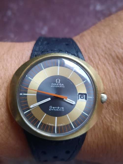 vintage men's omega automatic Geneve dynamic