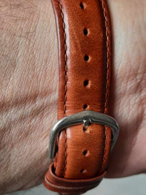 vintage men's Bentley deluxe kalendomal automatic